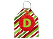 Christmas Oranment Holiday Initial Letter D Apron CJ1039 DAPRON