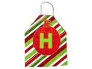 Christmas Oranment Holiday Initial Letter H Apron CJ1039 HAPRON