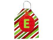 Christmas Oranment Holiday Initial Letter E Apron CJ1039 EAPRON