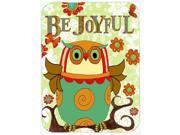Be Joyful Owl Glass Cutting Board Large PJC1028LCB