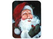 A Little Bird Told Me Santa Claus Glass Cutting Board Large PJC1001LCB