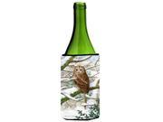 Tawny Owl Wine Bottle Beverage Insulator Hugger ASA2008LITERK