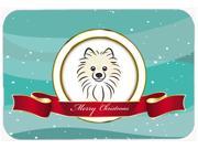 Pomeranian Merry Christmas Kitchen or Bath Mat 20x30 BB1517CMT