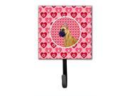 Great Dane Valentine s Love and Hearts Leash or Key Holder