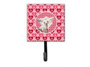 Chinese Crested Valentine s Love and Hearts Leash or Key Holder