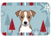 Winter Holiday Jack Russell Terrier Kitchen or Bath Mat 20x30 BB1756CMT