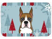 Winter Holiday Boxer Kitchen or Bath Mat 24x36 BB1719JCMT