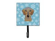 Snowflake Wirehaired Dachshund Leash or Key Holder BB1667SH4