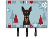 Winter Holiday Min Pin Leash or Key Holder BB1736TH68