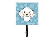 Snowflake White Poodle Leash or Key Holder BB1691SH4