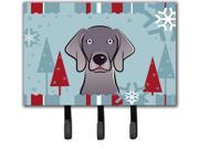 Winter Holiday Weimaraner Leash or Key Holder BB1727TH68