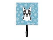 Snowflake Boston Terrier Leash or Key Holder BB1637SH4