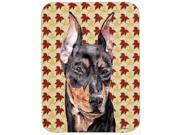 German Pinscher Fall Leaves Glass Cutting Board Large Size SC9692LCB