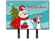 Snowman with Italian Greyhound Leash or Key Holder BB1856TH68