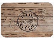 Genuine Cow Girl Branded Glass Cutting Board Large Size SB3056LCB