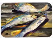 Fish on the Dock Glass Cutting Board Large JMK1116LCB