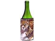 Cheetah Wine Bottle Beverage Insulator Hugger JMK1193LITERK