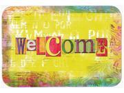 Artsy Welcome Kitchen or Bath Mat 24x36 SB3097JCMT