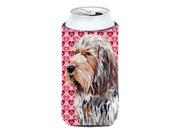 Otterhound Hearts and Love Tall Boy Beverage Insulator Hugger SC9708TBC