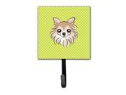 Checkerboard Lime Green Chihuahua Leash or Key Holder BB1313SH4