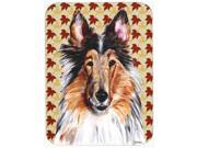 Collie Fall Leaves Mouse Pad Hot Pad or Trivet SC9670MP