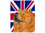 Chow Chow with English Union Jack British Flag Mouse Pad Hot Pad or Trivet SS4944MP