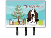 Christmas Tree and Basset Hound Leash or Key Holder BB1615TH68