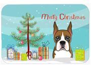 Christmas Tree and Boxer Kitchen or Bath Mat 20x30 BB1595CMT