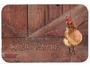 Welcome Chicken Mouse Pad Hot Pad or Trivet SB3075MP