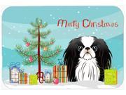 Christmas Tree and Japanese Chin Kitchen or Bath Mat 20x30 BB1602CMT