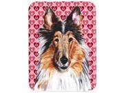Collie Hearts and Love Mouse Pad Hot Pad or Trivet SC9694MP