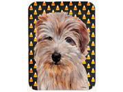 Norfolk Terrier Candy Corn Halloween Mouse Pad Hot Pad or Trivet SC9664MP