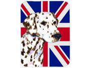 Dalmatian with English Union Jack British Flag Mouse Pad Hot Pad or Trivet SS4911MP