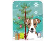 Christmas Tree and Jack Russell Terrier Mouse Pad Hot Pad or Trivet BB1632MP