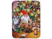 Christmas Gnome by the Tree Mouse Pad Hot Pad or Trivet ACG0134MP