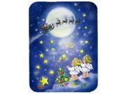 Angels watching Santa Claus Mouse Pad Hot Pad or Trivet APH0690MP
