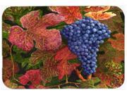 Grapes Of Joy by Malenda Trick Glass Cutting Board Large TMTR0151LCB