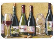 Wine Du Vin by Malenda Trick Glass Cutting Board Large TMTR0271LCB