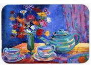 Blue Tea by Wendy Hoile Mouse Pad Hot Pad or Trivet HWH0010MP