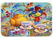 Teal Tea by Wendy Hoile Kitchen or Bath Mat 20x30 HWH0011CMT
