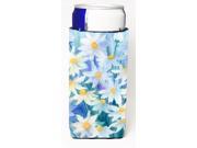 Light and Airy Daisies Ultra Beverage Insulators for slim cans IBD0255MUK