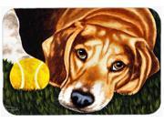 Have Ball Will Travel Beagle Mouse Pad Hot Pad or Trivet AMB1358MP