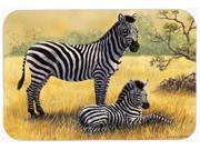 Zebras by Daphne Baxter Kitchen or Bath Mat 20x30 BDBA0308CMT