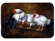 Roosting Rooster and Chickens Kitchen or Bath Mat 20x30 BDBA0081CMT