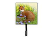 Fox in Flowers by Sarah Adams Leash or Key Holder ASAD0788SH4
