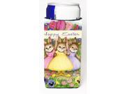 Three Bunnies Happy Easter Ultra Beverage Insulators for slim cans CDCO0331MUK