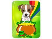 Jack Russell Terrier St. Patrick s Day Mouse Pad Hot Pad or Trivet BB1946MP