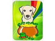 Yellow Labrador St. Patrick s Day Mouse Pad Hot Pad or Trivet BB1966MP