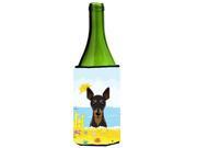 Min Pin Summer Beach Wine Bottle beverage Insulator Hugger BB2108LITERK