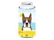 Boxer Summer Beach Tall Boy beverage Insulator Hugger BB2091TBC
